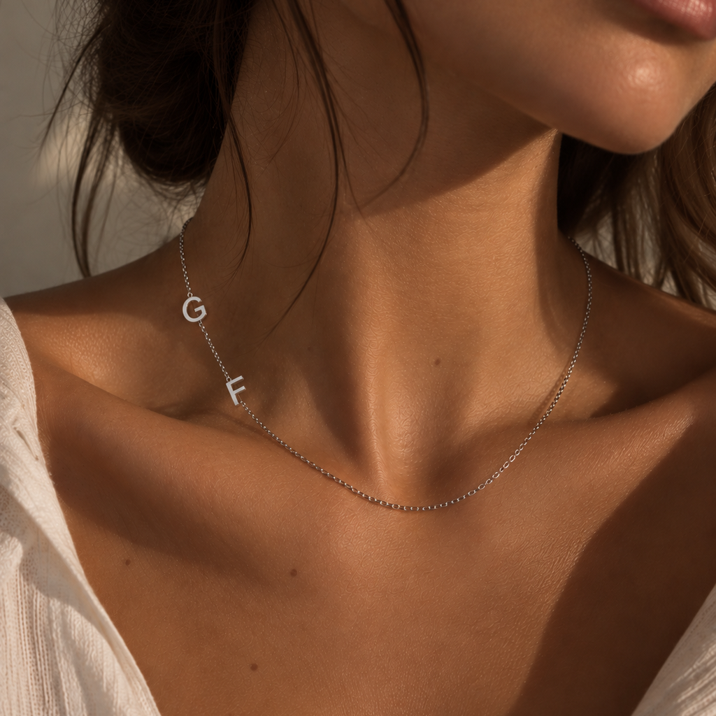 LEGAMI · Collana personalizzata con iniziali
