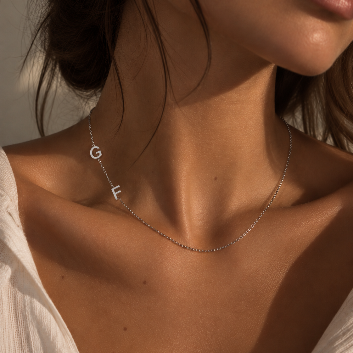 LEGAMI · Collana personalizzata con iniziali