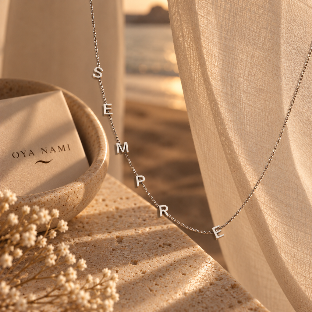 LEGAMI · Collana personalizzata con iniziali